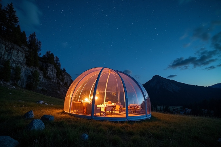 Experience the Great Outdoors with a Twist: The Outdoor Bubble Tent Revolution